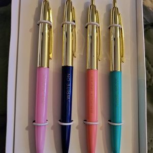 Inspirational ballpoint pens